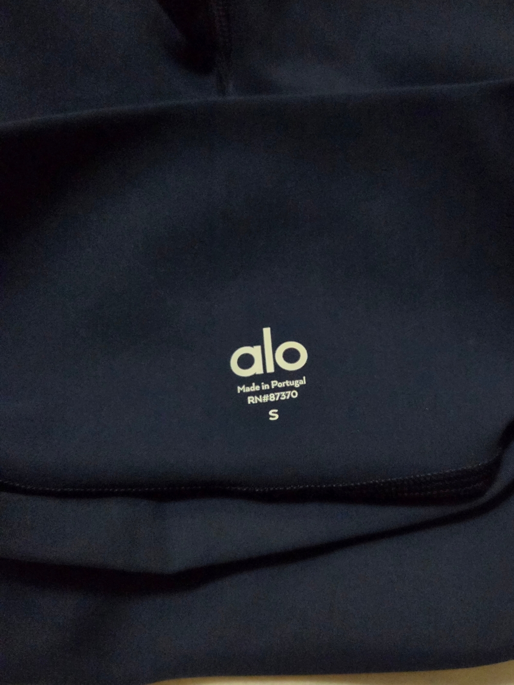 ALO Yoga Womens S Warrior Leggings Athleisure Ripped Blue Activewear Athletic - Picture 5 of 6